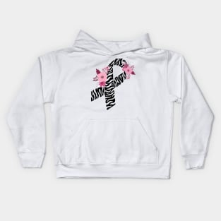 Ehlers Danlos Ribbon Kids Hoodie